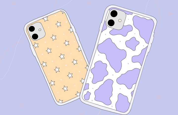 Phones with cases