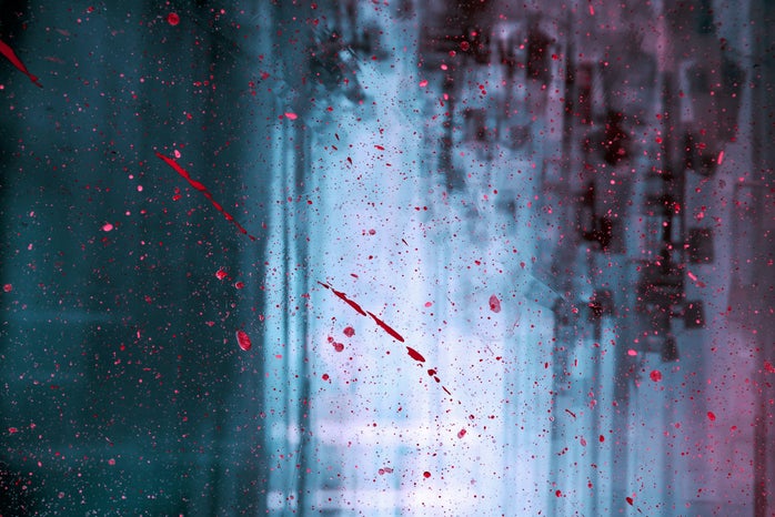 Blood droplets dark wallpaper