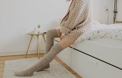 woman in white knit sweater?width=398&height=256&fit=crop&auto=webp