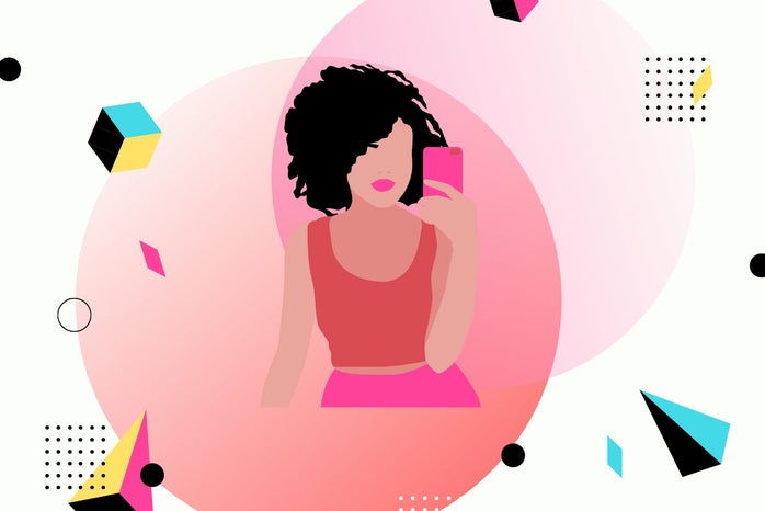 animated girl with her phone, hero image for things to do during quarantine inspo