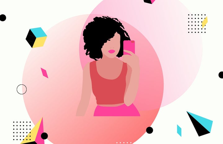 animated girl with her phone, hero image for things to do during quarantine inspo