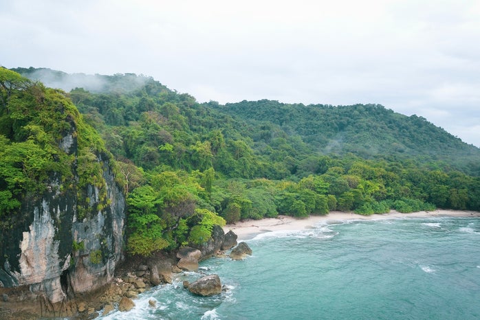 Cliffside in Costa Rica