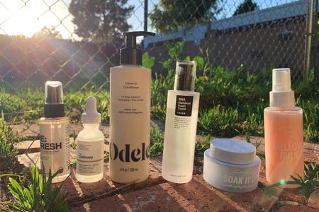 beauty products outside