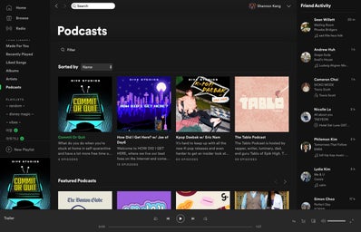 Shannon\'s podcast playlist