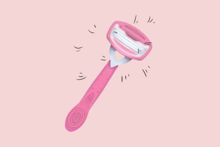 pink shaving razor?width=500&height=500&fit=cover&auto=webp