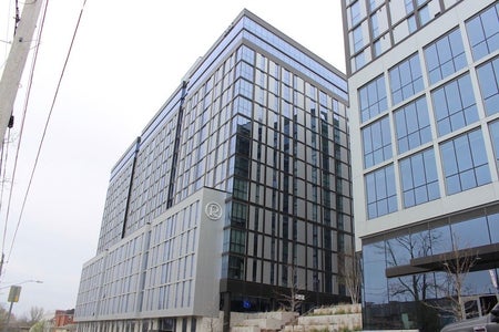 High-rise apartment complex in downtown Iowa City