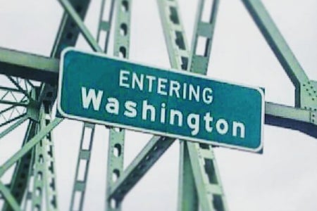 Entering Washington