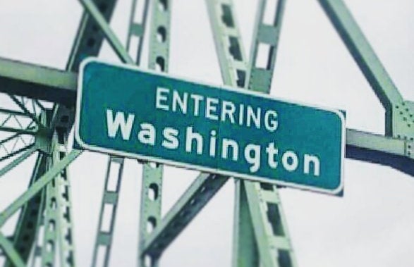 Entering Washington