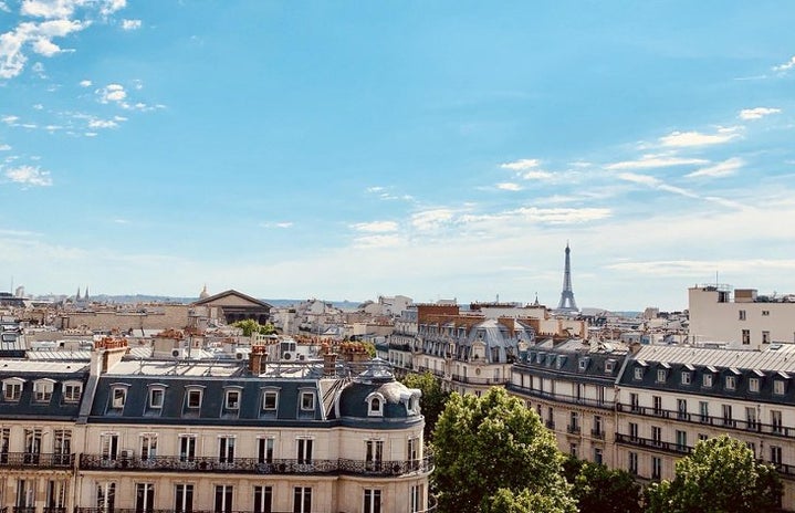 skyline of Paris