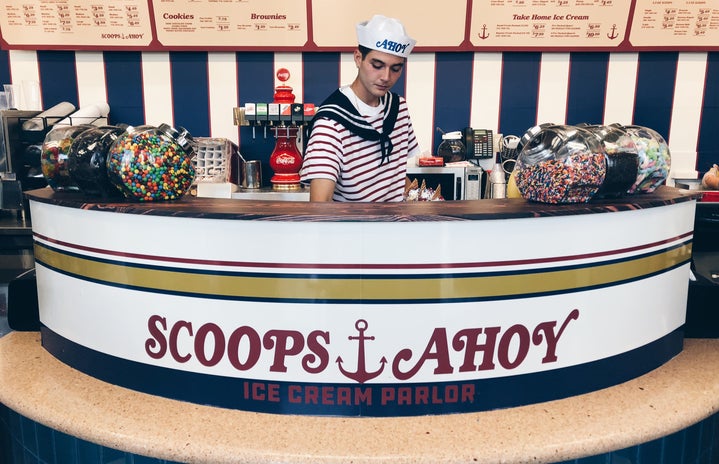 Stranger Things Scoops Ahoy Ice Cream