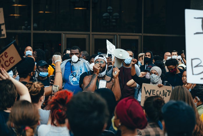 Black Lives Matter Protest in Minneapolis