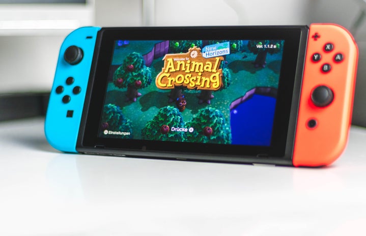 Animal Crossing: New Horizons on the Nintendo Switch