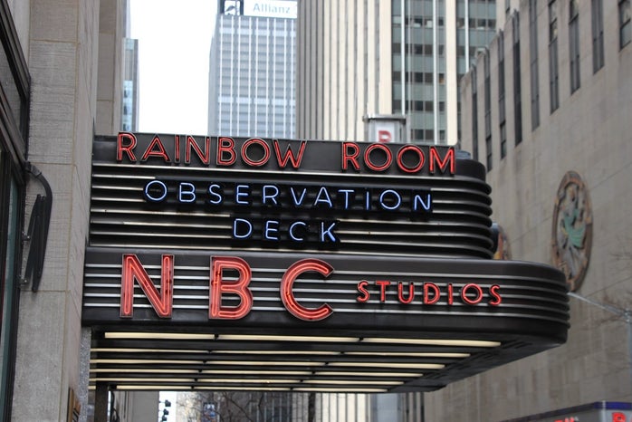 NBC studios sign