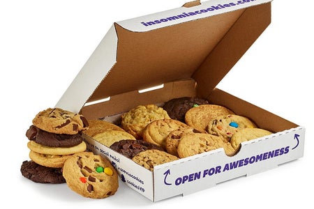 Insomnia Cookies dessert box