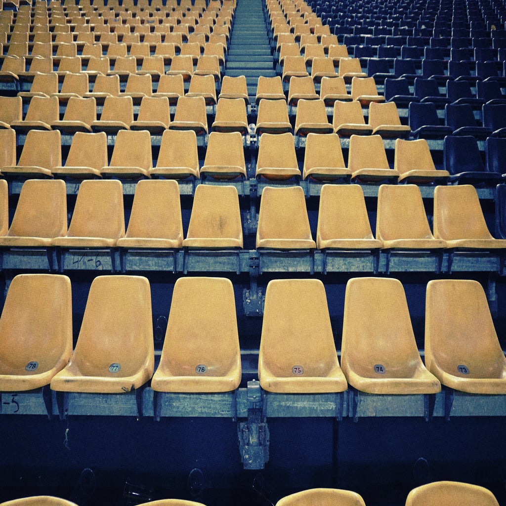 empty stadium seats