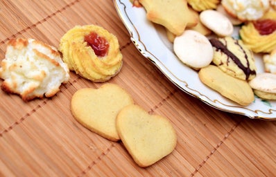 assorted cookies on a plate