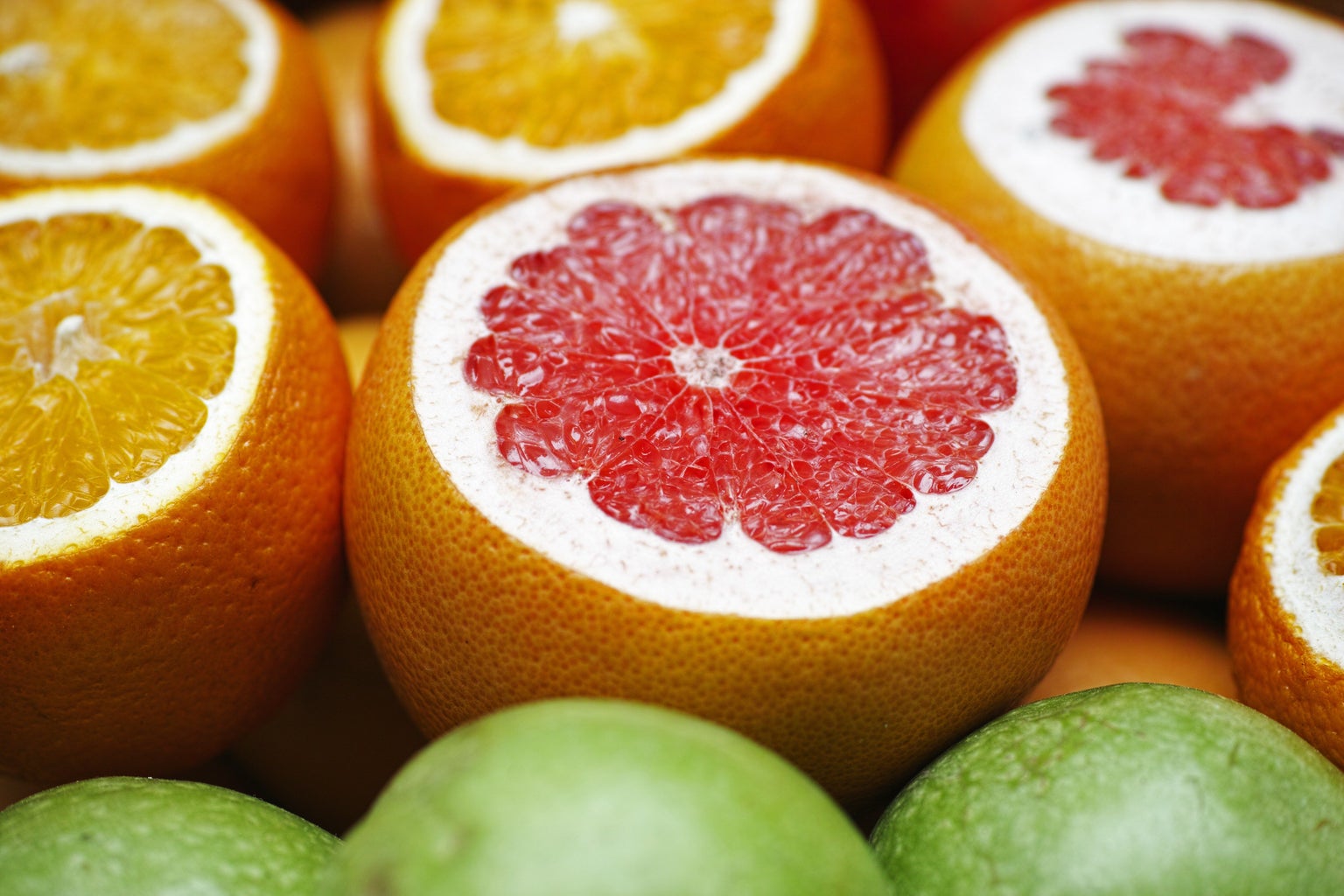 citrus fruits, close-up, food