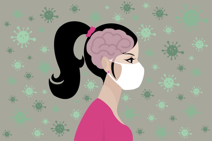 Woman with mask illustration by Zoey Jenkins?width=698&height=466&fit=crop&auto=webp
