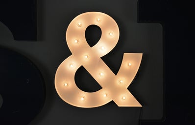 marquee ampersand