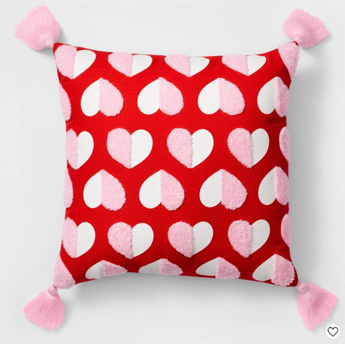 hearts pillow valentine\'s day