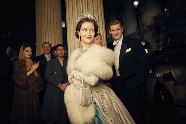 Claire Foy and Matt Smith in The Crown (Netflix)