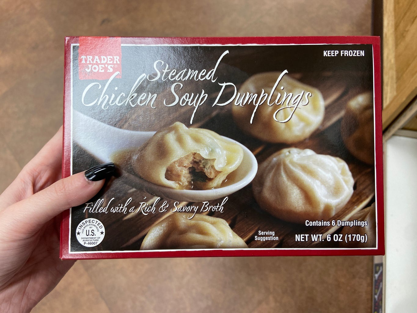 Trader Joe\'s dumplings
