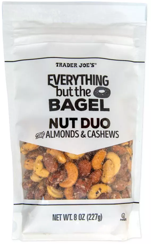 everything but the bagel nut duo from trader joe\'s