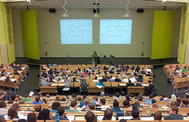 university lecture