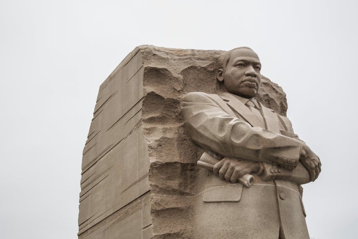 MLK statue in D.C.