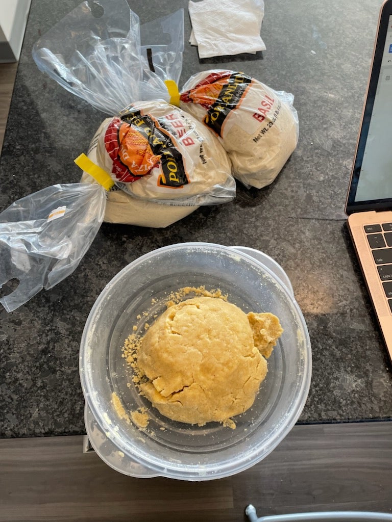 homemade gf dough