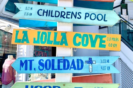 Cover Image: La Jolla Cove signs