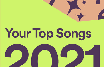 It is a screenshot from my Spotify Wrapped
