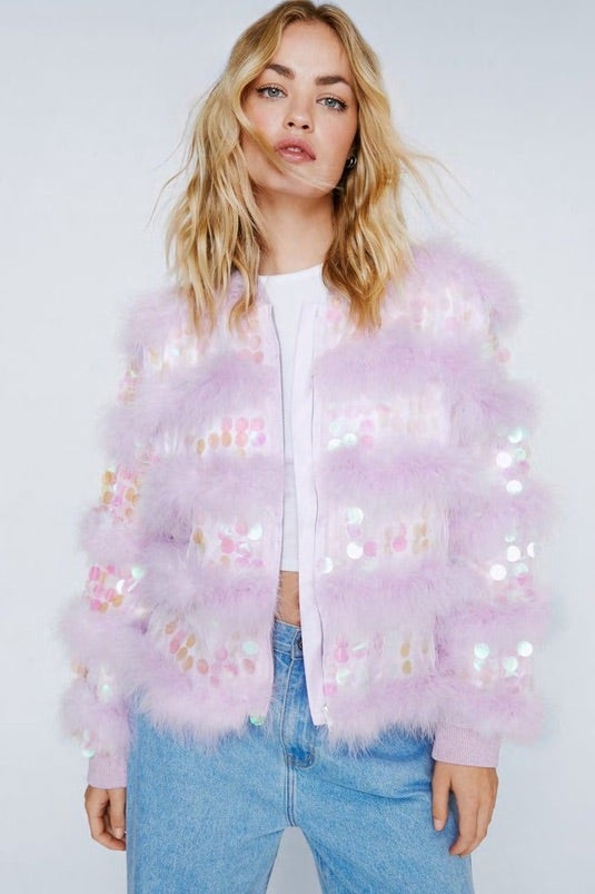 nasty gal feathers