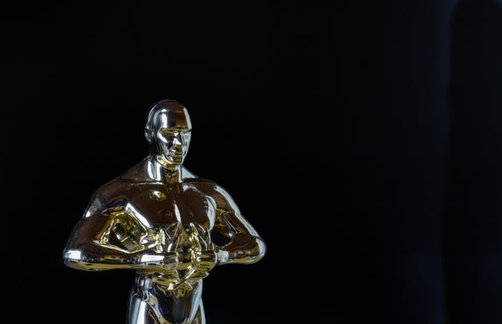 Photo of the Oscars trophy