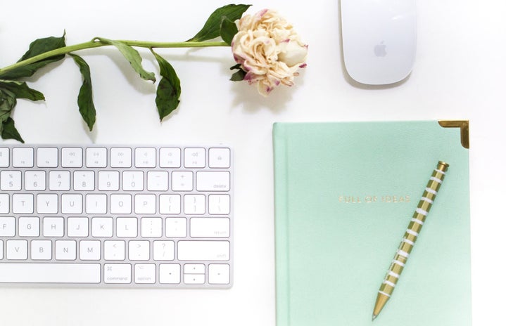 keyboard journal and a pink rosejpg by Unsplash?width=719&height=464&fit=crop&auto=webp