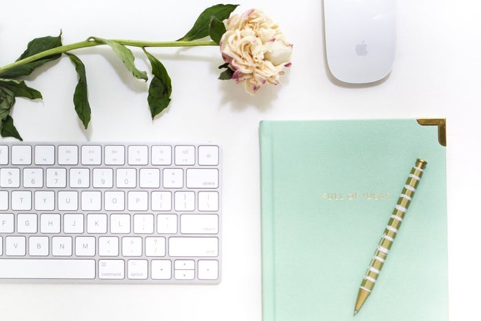keyboard journal and a pink rosejpg by Unsplash?width=698&height=466&fit=crop&auto=webp