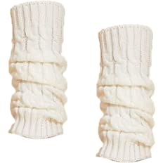 white leg warmers for valentine\'s day