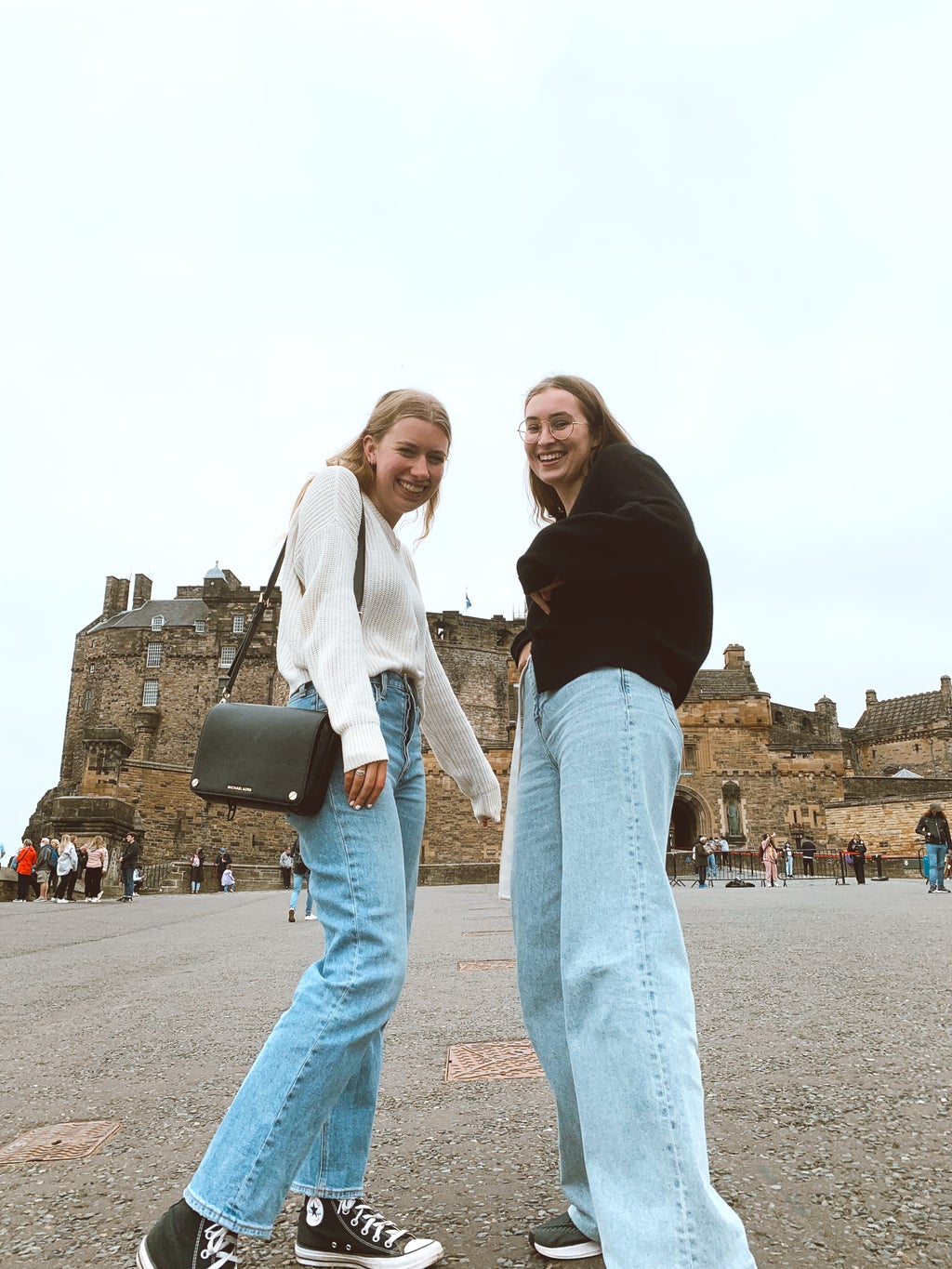 Friends at Edinburgh Castle