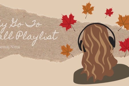 fall music illustration