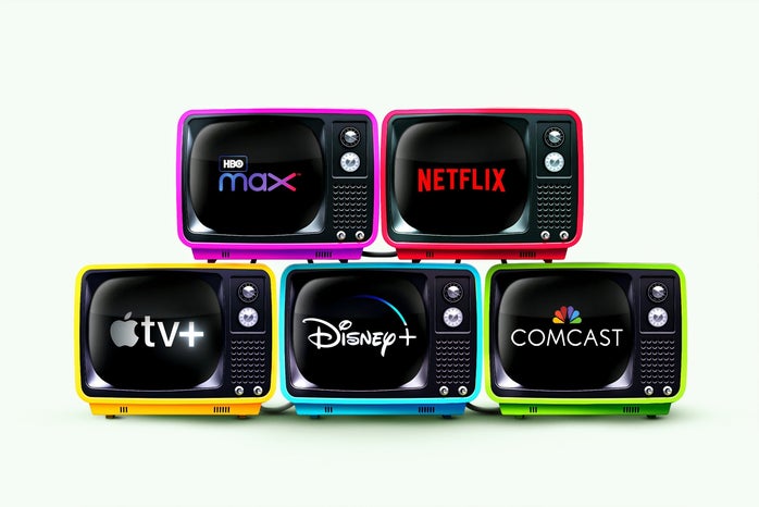 Different Streaming Service Logos