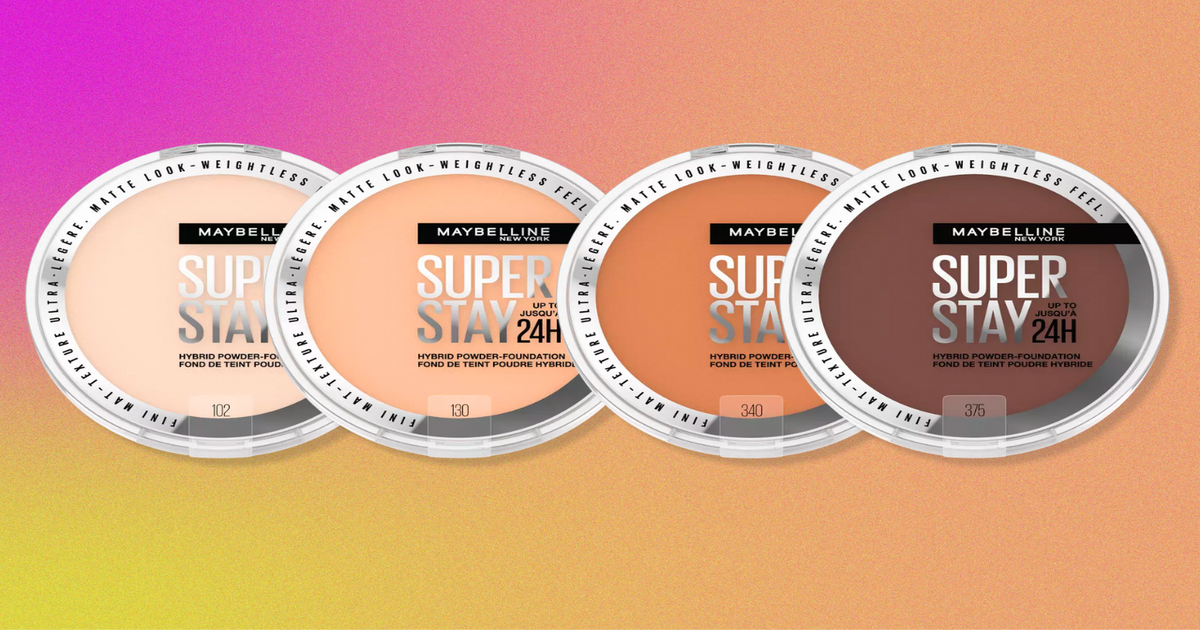 The Maybelline Super Stay Powder Foundation Is Sold Out & For Good Reason