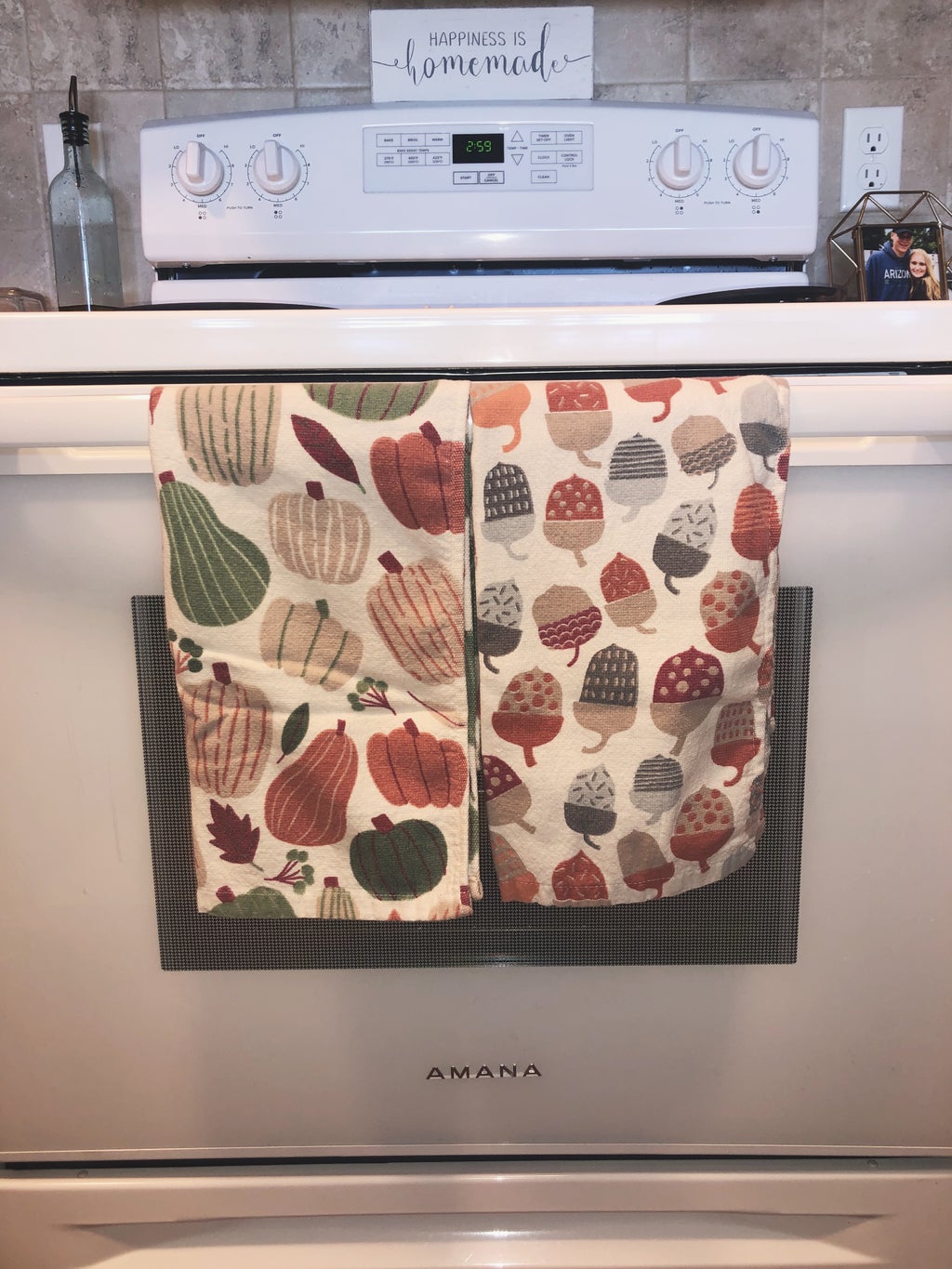 Fall kitchen towels