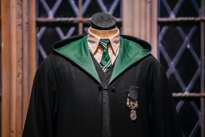 Slytherin, harry potter, robe with tie