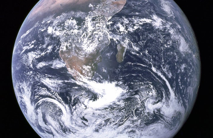 Earth as seen from space