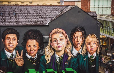 Image of Derry Girls Mural