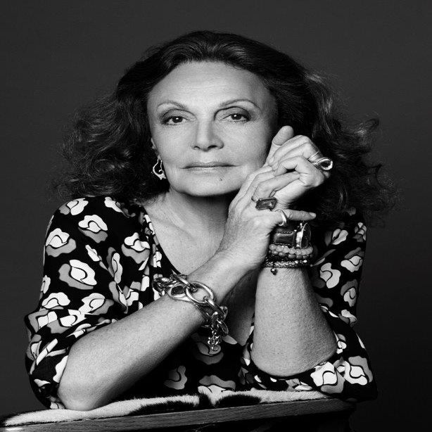 Diane von Furstenberg.