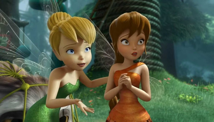 tinkerbell and fawn