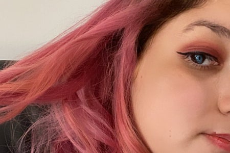 Picture of my pink hair