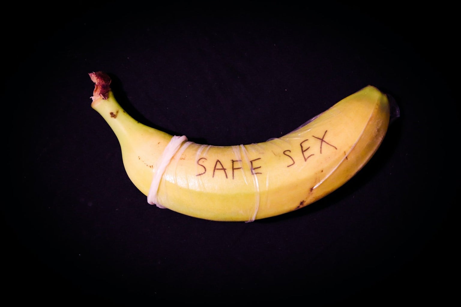 safe sex banana
