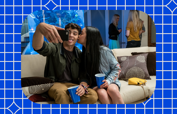 noah centineo and lana condor in to all the boys i\'ve loved before